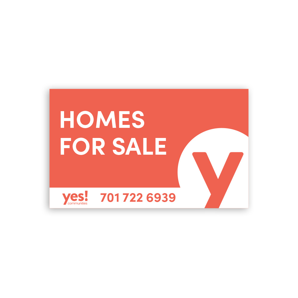 3' x 5' Homes for Sale Banner