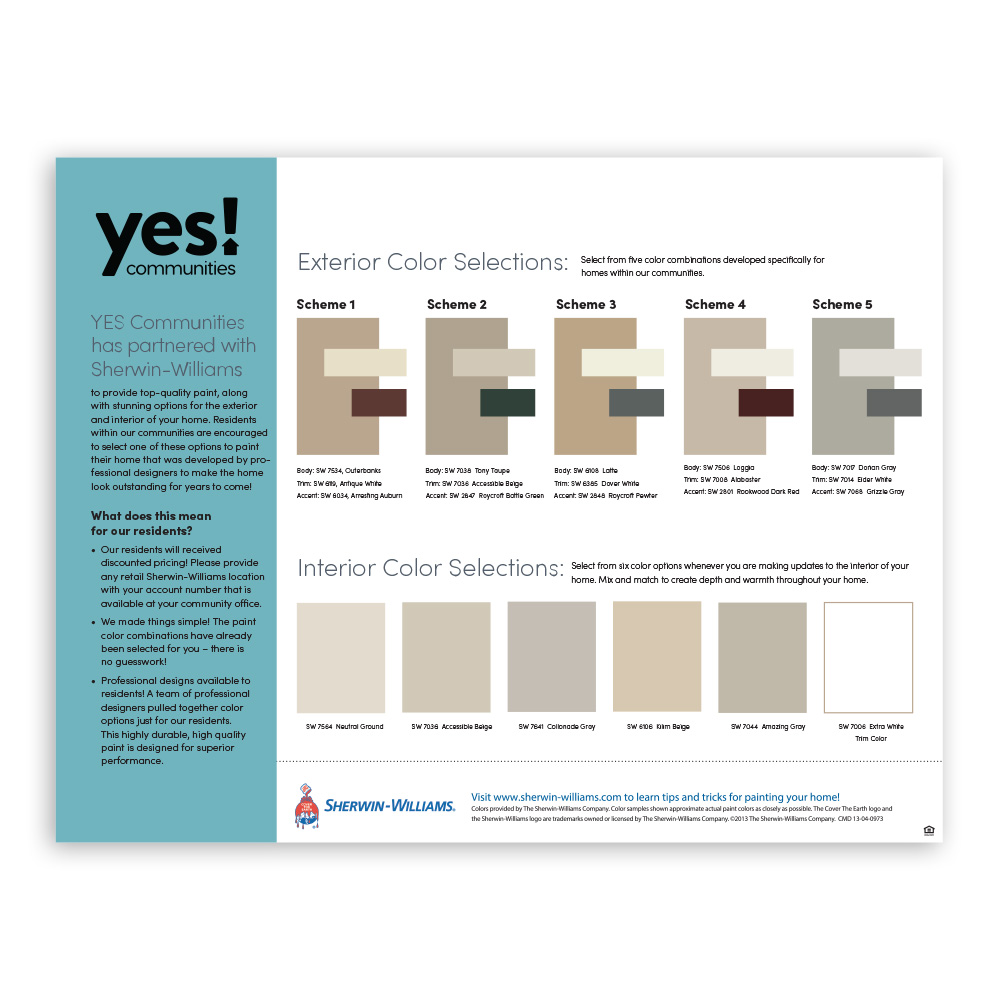 Sherwin Williams Flyer (Pack of 30)