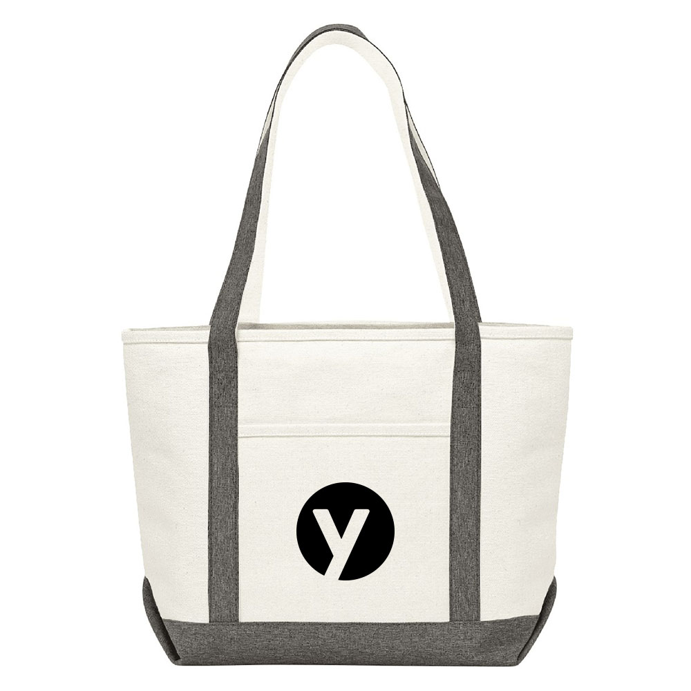 Cotton Canvas Boat Tote