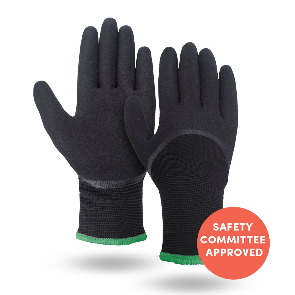 Extreme Winter Lined Palm Dipped Gloves