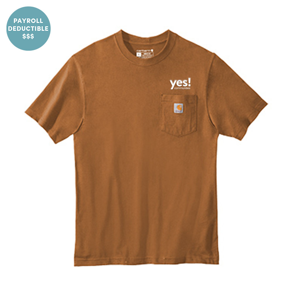 Carhartt Workwear Pocket Short Sleeve T-Shirt - YES! Communities Logo
