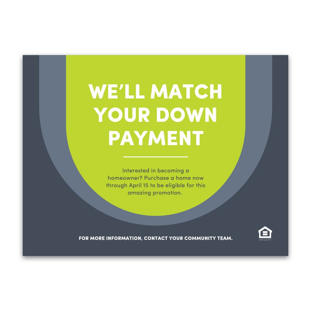 2024 Dollar for Dollar Yard Signs - Pack of 3