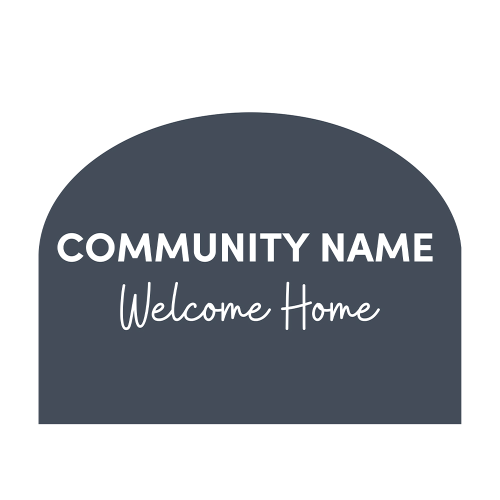 Double-Sided Custom Outdoor Sign - 35" x 23"