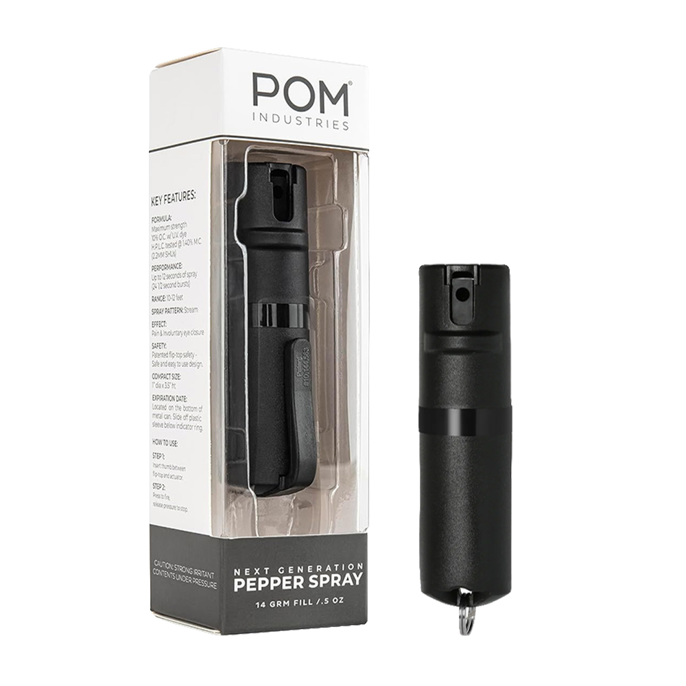 POM Pepper Spray Keychain