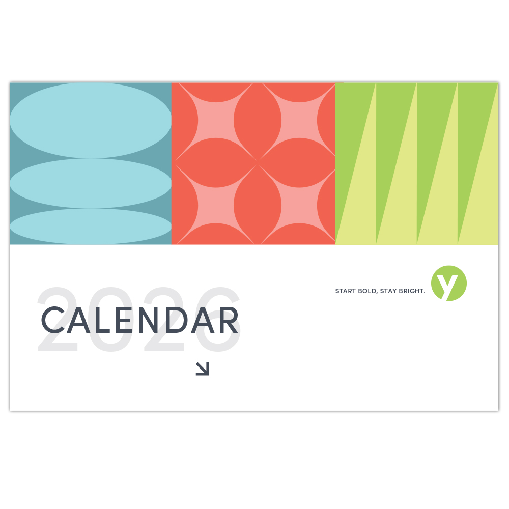 2026 YES Desk Calendar - Large